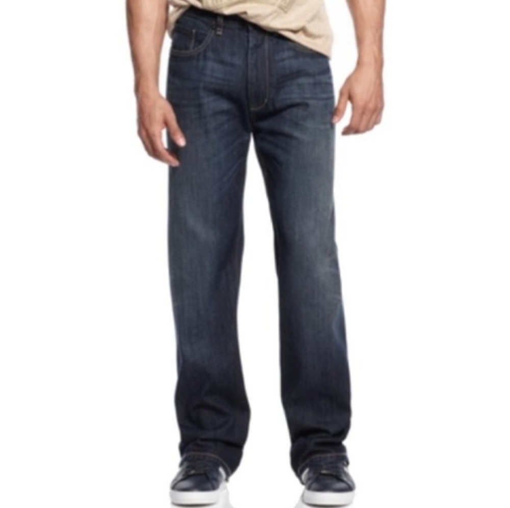 Sean John  Dark Wash Relaxed Hamilton Jeans